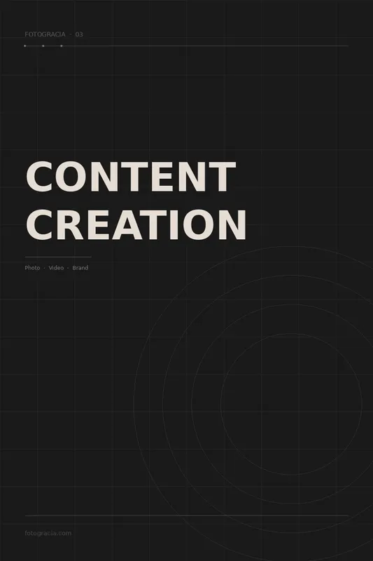 Brand content creation Toronto — editorial photography and video by Fotogracia